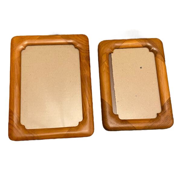 Vintage Fetco Fine Wood Handcrafted 5" x 7" Picture Frame Photo Made in Thailand - Picture 8 of 16